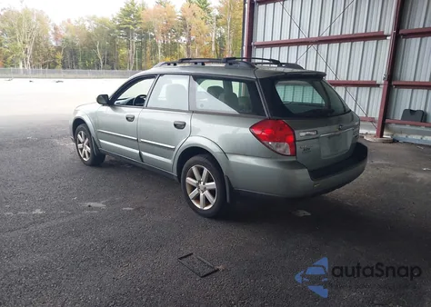2009 Subaru Outback 2.5I from USA, damaged, VIN 4S4BP61C797338995
